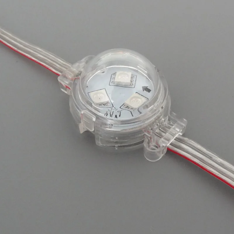 Светодиодный модуль UCS1903 IC 1000 шт. 3 светодиода для rgb пикселей прозрачный/молочный
