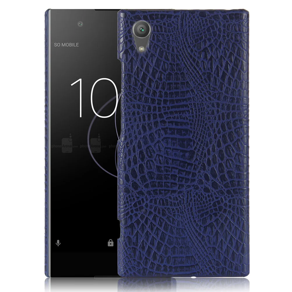 Роскошный чехол из искусственной кожи под крокодиловую кожу для Sony Xperia XZ Premium Z5 X L1