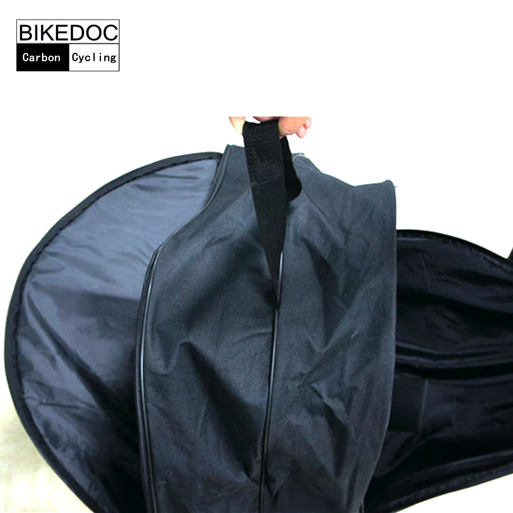 BIKEDOC 700c дорожный велосипед Сумка с двумя колесами всего 650 г светильник Кая