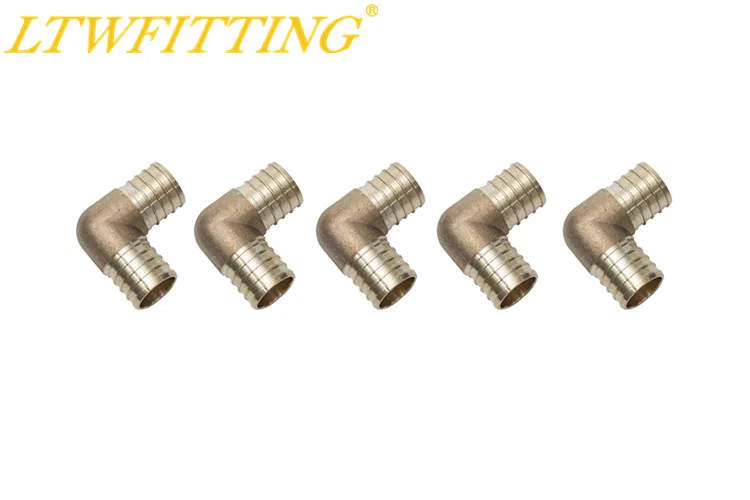 Латунный обжимной фитинг LTWFITTING PEX без свинца 1 дюйм колено PEX|crimp fitting|fittings elbowbrass elbow