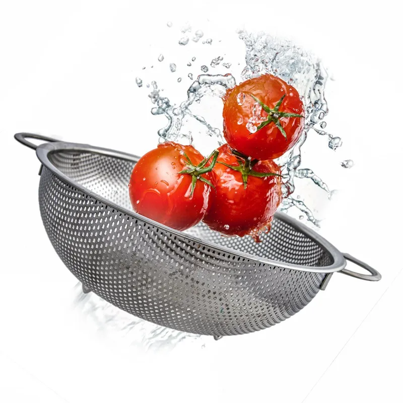 Кухонный Дуршлаг Из Нержавеющей Стали, 3 шт. (art.: 79cb8b042) - 79cb8b042