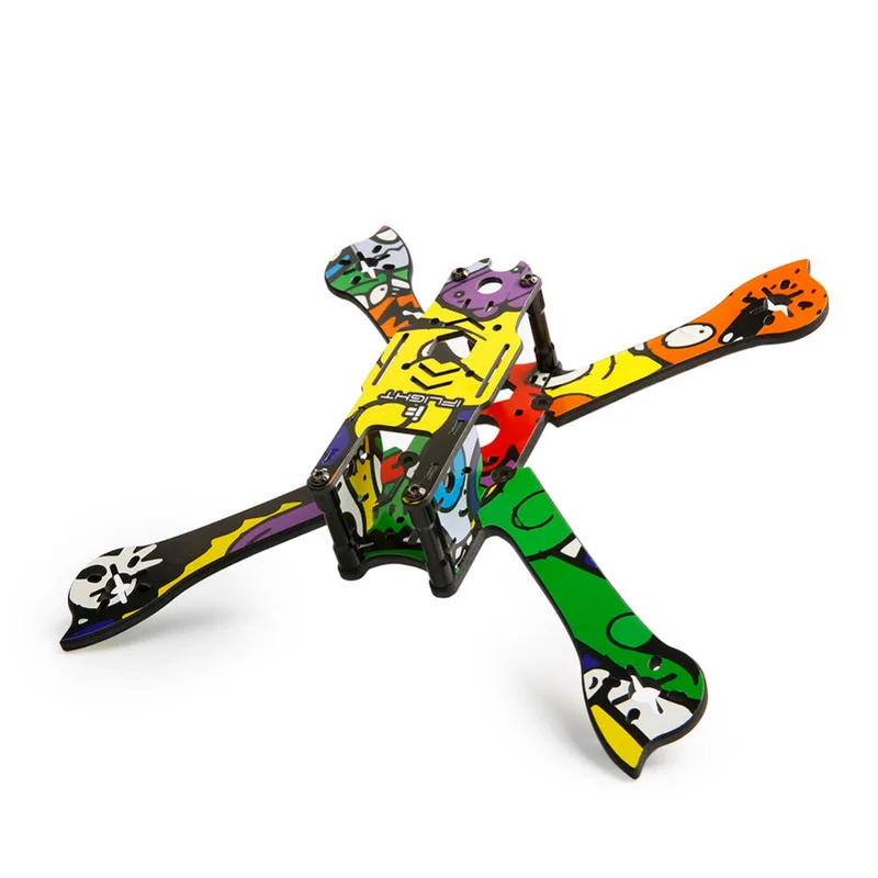 IFlight Ix5 V3 5 дюймов 210 мм X гибридная FPV Гоночная рама с 4 рукояткой красочная наклейка