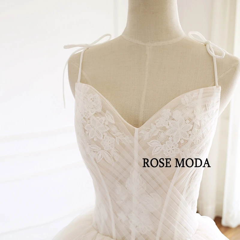 Розовое свадебное платье принцессы Moda с V образным вырезом 2020 тюлевые Свадебные