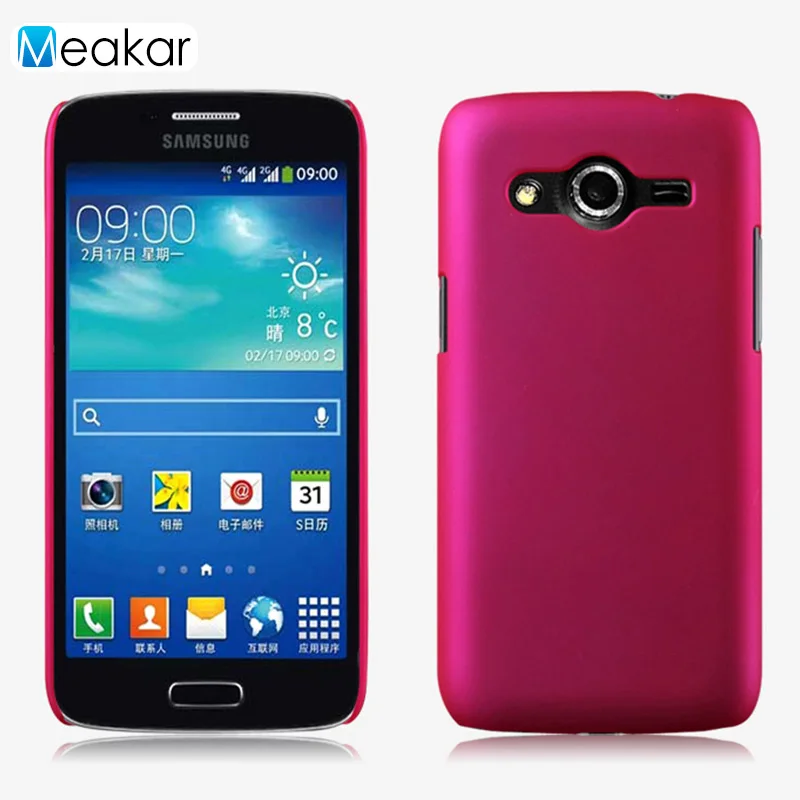 rose red Чехол 4,52 для samsung Galaxy Core Lte чехол для samsung Galaxy Core Lte Avant Sm G386F G386 Sm-G386F чехол-лента на заднюю панель - Цвет: rose red