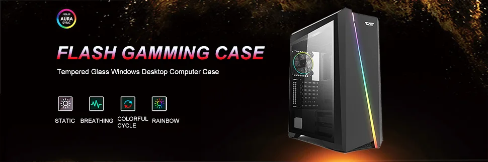 Aigo RGB Процессор кулер 3PIN радиатора для AMD Intel 775 1150 1151 1155 1156 бесшумный ПК Процессор Охлаждающий радиатор вентилятора вентилятор LGA AM3/AM4