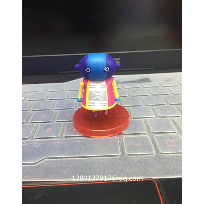 6 шт./партия WCF Dragon Ball Z Saiyan Son Goku Vegeta Gogeta Q-Version ПВХ фигурка Коллекционная модель