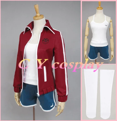 Danganronpa Dangan-Ronpa Aoi Asahina карнавальный костюм маскарадный на заказ Бесплатная