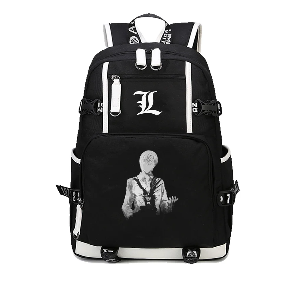 Рюкзак на плечо с аниме Death Note для мужчин и женщин школьный ранец ноутбука
