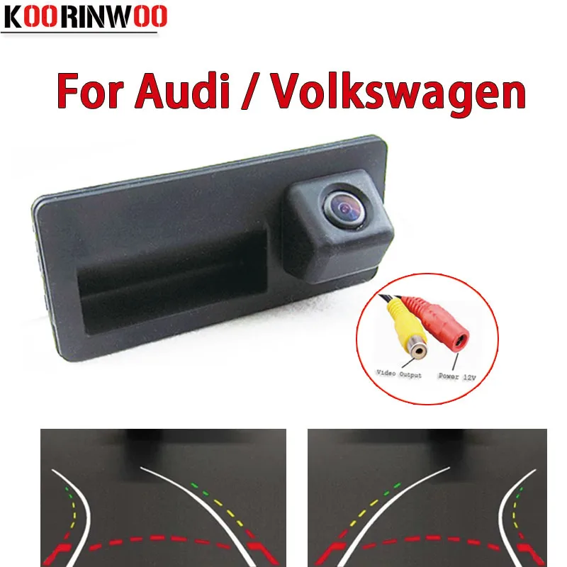 

Автомобильная парковочная камера Koorinwoo HD для Audi/VW/Passat/Tiguan/Golf/Touran/Jetta/