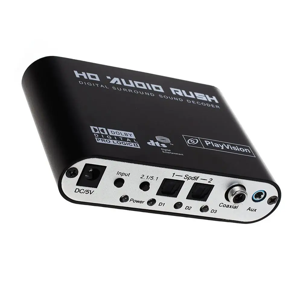 Ostart 5,1 аудио декодер Стерео звук коаксиальный к RCA DTS AC3 цифровой к 5,1 усилитель аналоговый преобразователь для HDTV PS3 DV плеер