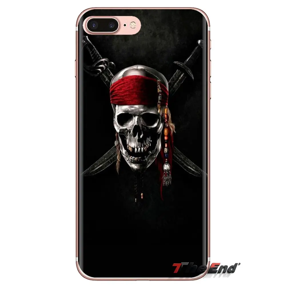 For Huawei G7 G8 P7 P8 P9 P10 P20 P30 Lite Mini Pro P Smart Plus 2017 2018 2019 TPU Skin Case pirates of the caribbean skull Art |