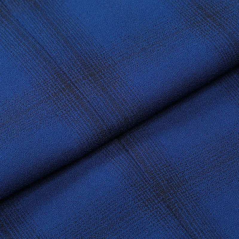 men suit deep blue plaid business man groom wear father day gift mens suits with pants vest wedding suits for men man suit slim