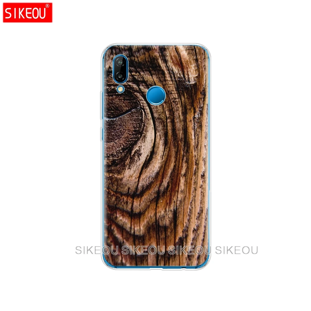 Силиконовый чехол для телефона Huawei P20 P7 P8 P9 P10 Lite Plus Pro 2017 P Smart 2018 бампер с текстурой