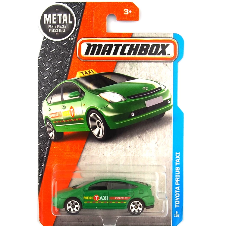 Matchbox автомобиль 1:64 Спортивный Автомобиль Тойота Приус такси металлический