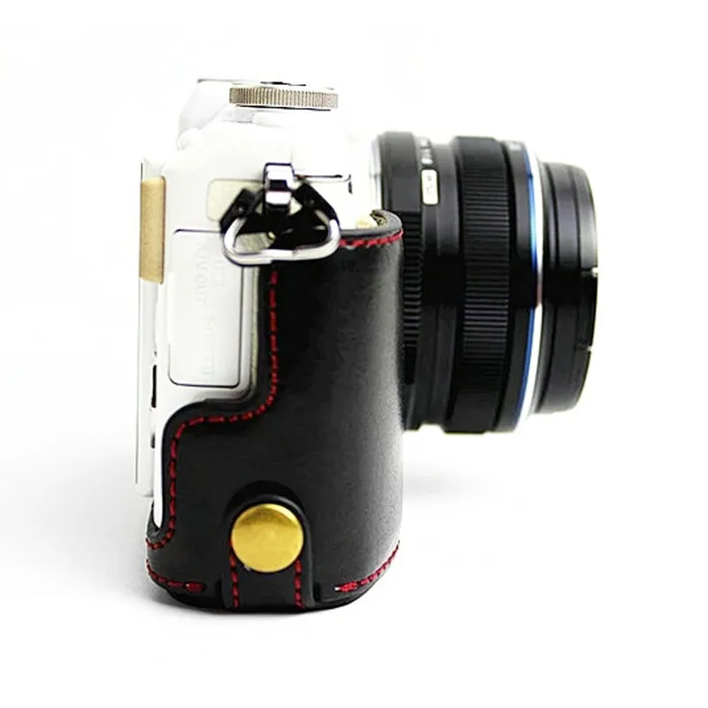Из искусственной кожи Камера сумка для цифровой камеры Olympus Pen Lite E-PL7 E-PL8 E-PL9