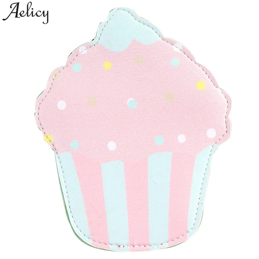 Aelicy новые Мультяшные женские кошельки и сумочки с милым мороженым кожаный чехол