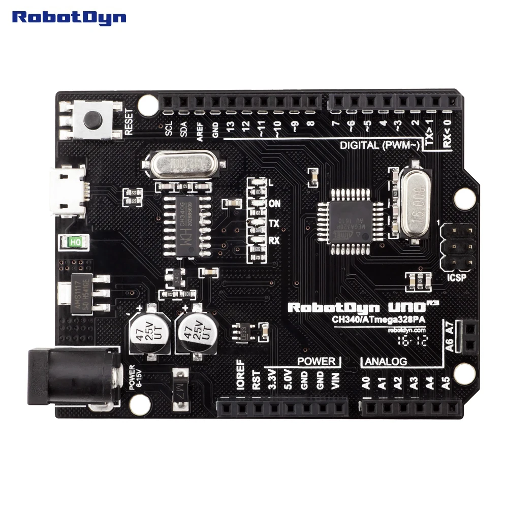 Новый Дата кабель 2016 UNO R3 ATmega328P + USB 2 0 (50 см). Совместимость с Arduino Rev 3.+ A6 A7 pins MicroUSB.|uno