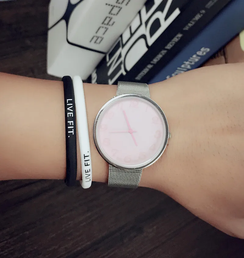 Женские модные роскошные часы из нержавеющей стали высокого качества женские