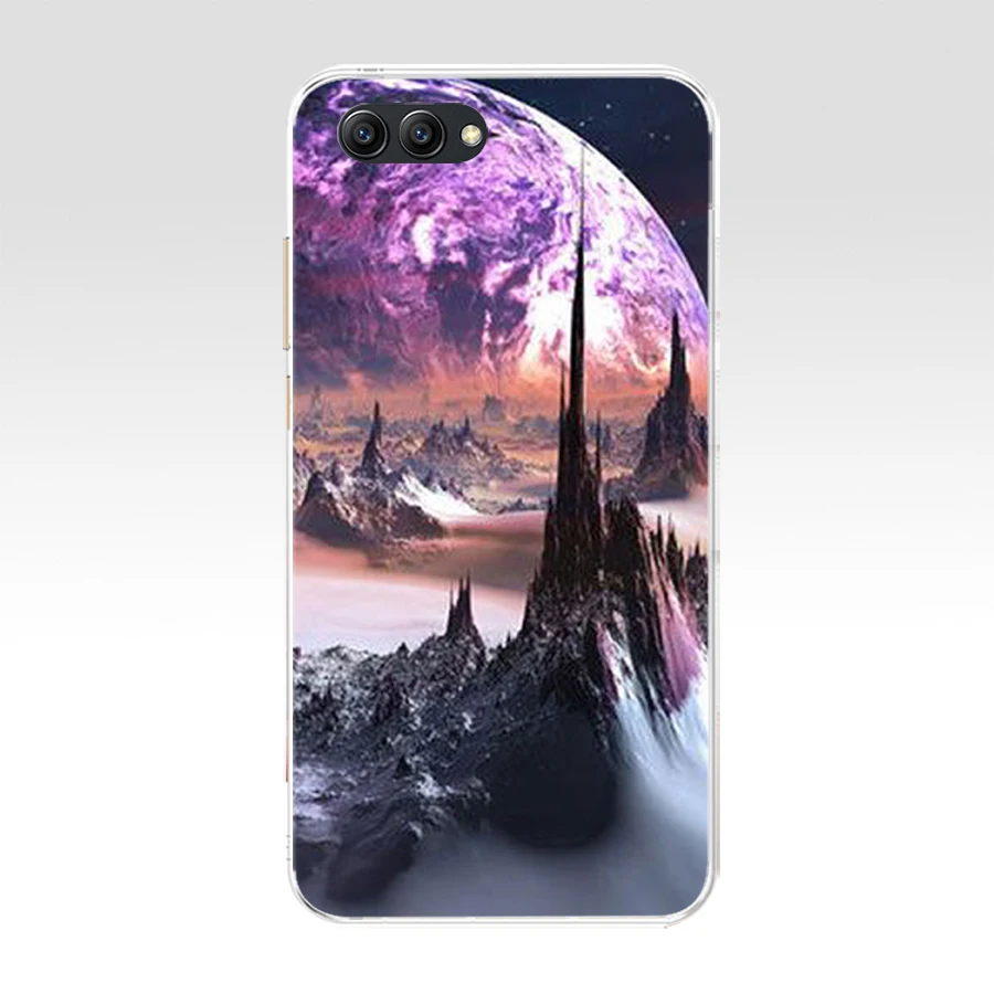U силиконовый чехол для телефона 5 84 дюймов huawei honor 10 9 мягкая задняя крышка из ТПУ