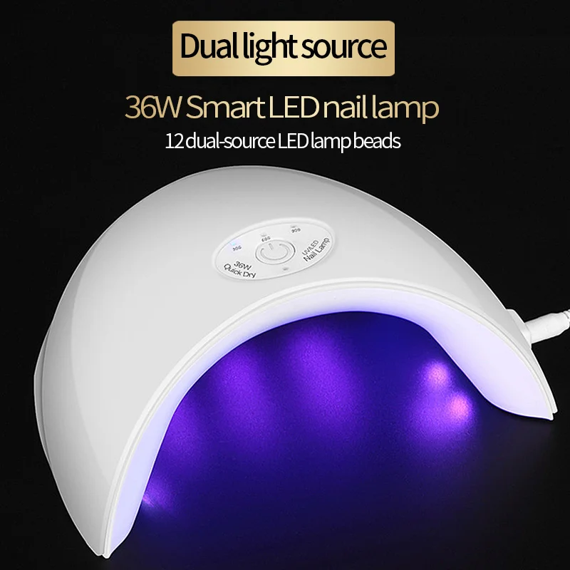 36 W/54 W SUN X5 Plus Сушилка для ногтей ЖК дисплей LED УФ светодиодная лампа отверждения
