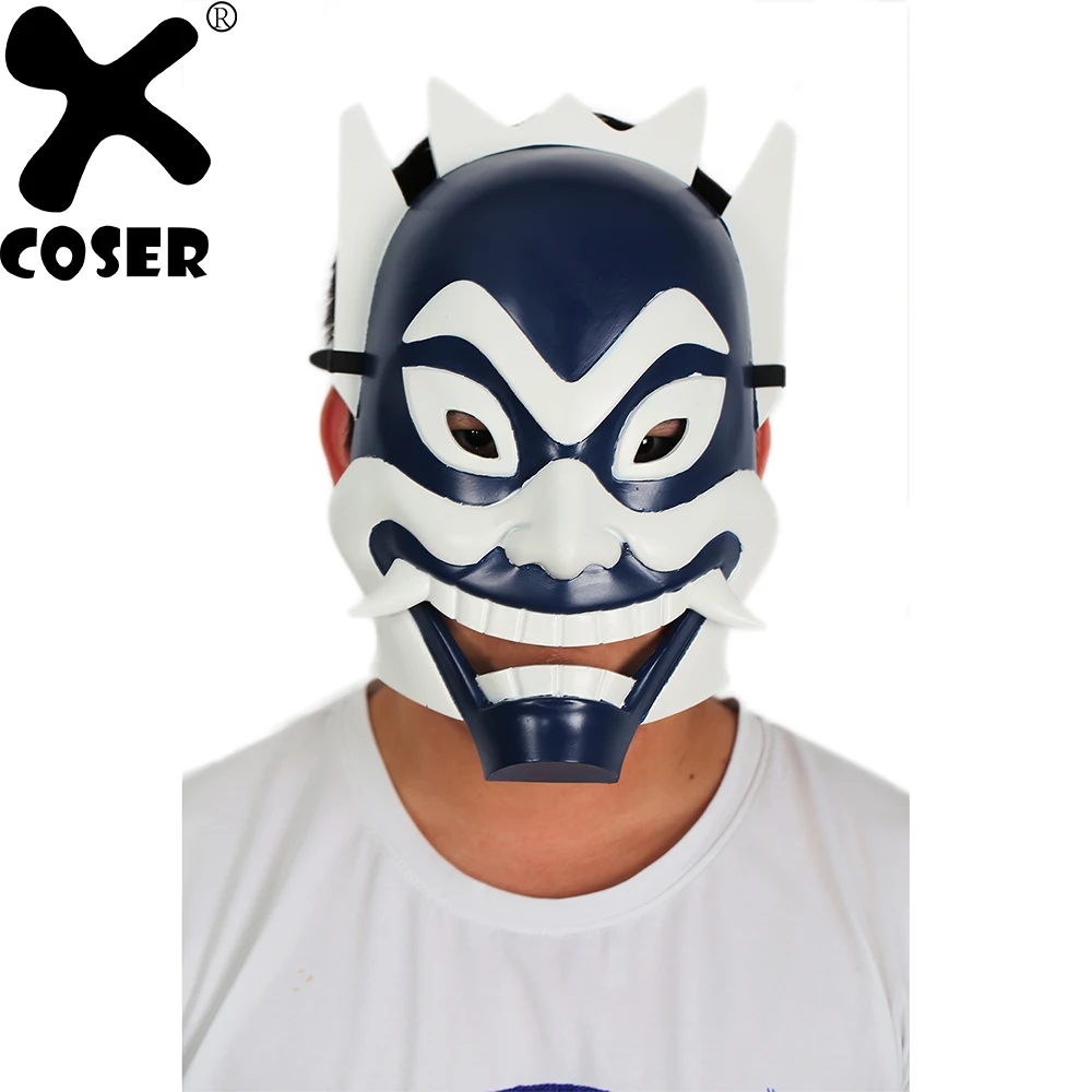 XCOSER Аватар: &quotПовелитель стихий&quot Зуко голубой дух анфас маска Аниме Косплэй