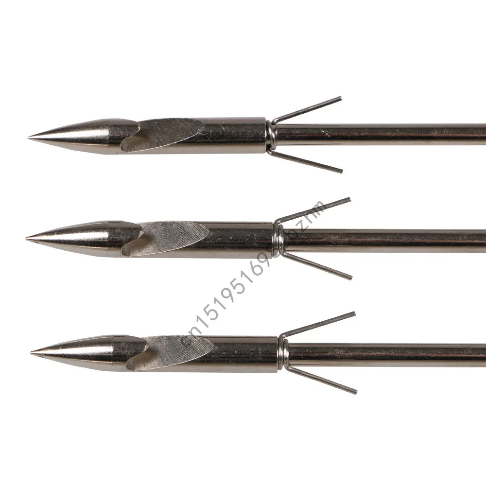 6 шт. рыбы дротика для рыбалка Нержавеющая сталь пуля голова на открытом воздухе