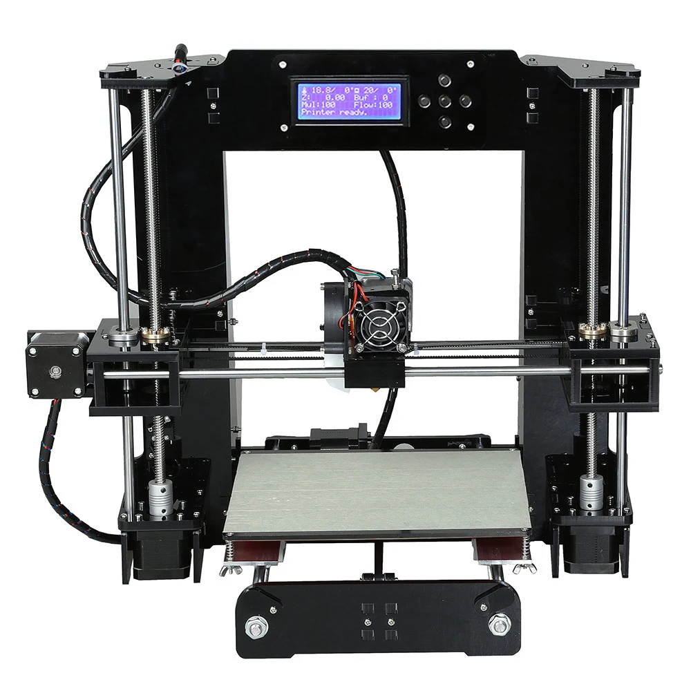 Anet A6 3d Принтер Комплект Авто Уровень A6-L impresora принтер s Reprap i3 алюминиевый Hotbed 16 Гб