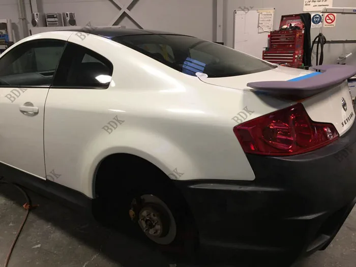 Подходит для Infiniti 350GT Coupe G35 задний спойлер из углеродного волокна заднего