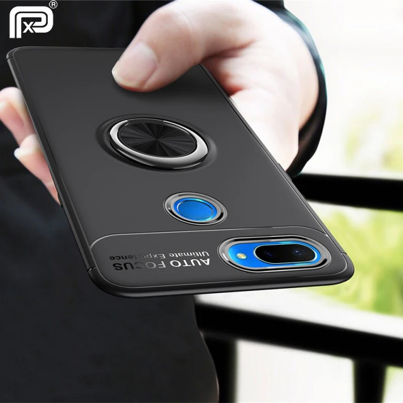 X Оригинальный чехол для OPPO Realme U1 крепление в виде кольца на палец Мягкая