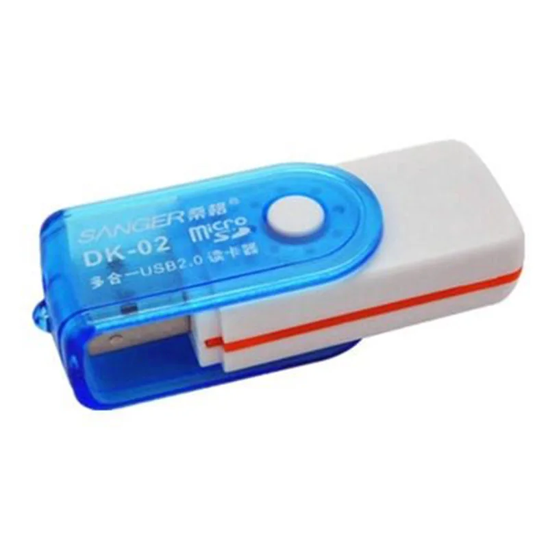 Larryjoe 4 в 1 USB 2 0 высокоскоростной многофункциональный все MS M2 SDHC TF MMC Micro SD U Flash