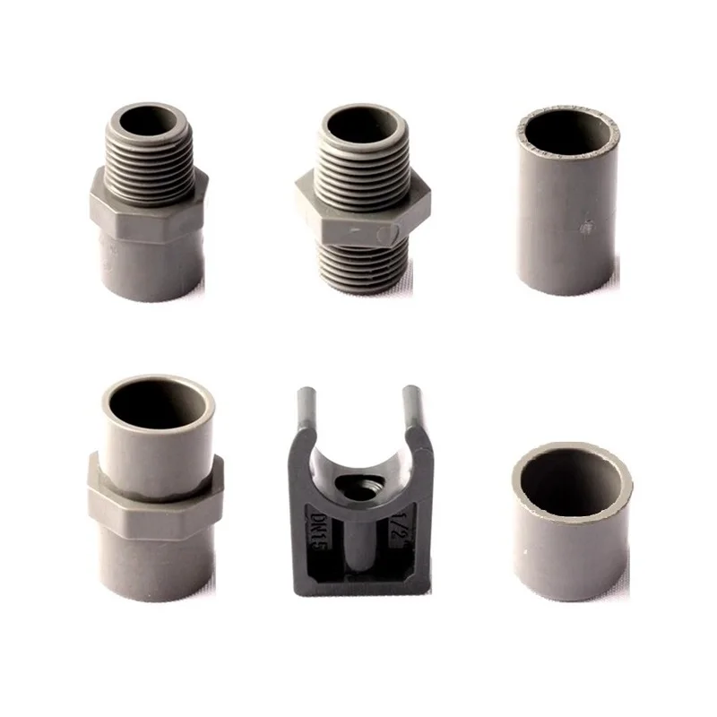 

6 Types 1/2" Thread 20mm Inner Dia. PVC Pipe Connectors NuoNuoWell Garden Water Pipe Fittings Irrigation & Aquarium Tube Joints