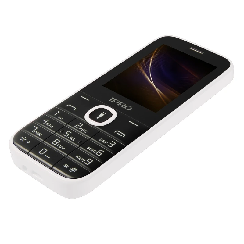 Оригинальный ipro I324F открыл мобильный телефон SC6531DA 2.4 дюймов английский/испанский