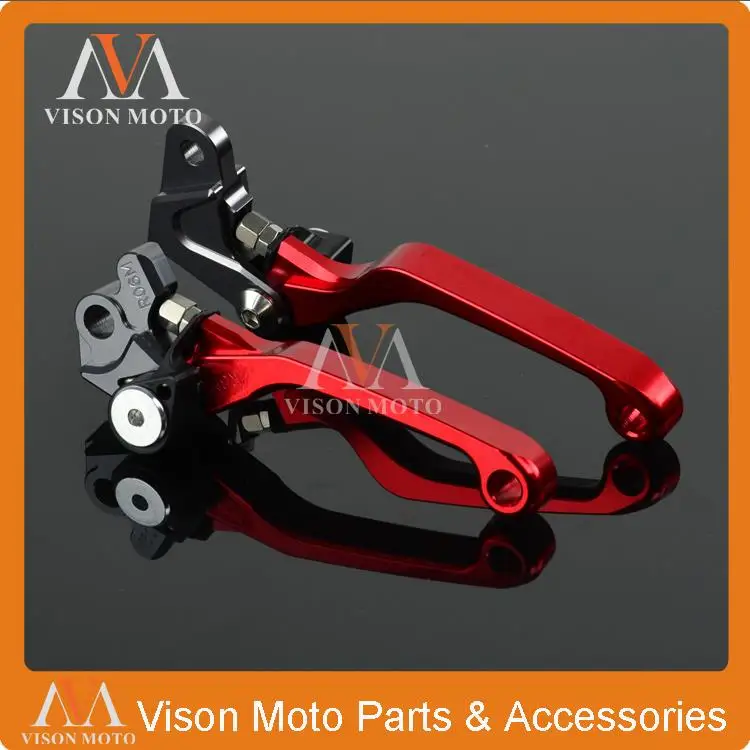 CNC поворотные тормозные рычаги сцепления для Honda CR80R CR85R CRF150R CR125R CR250R CRF450R мотокросс