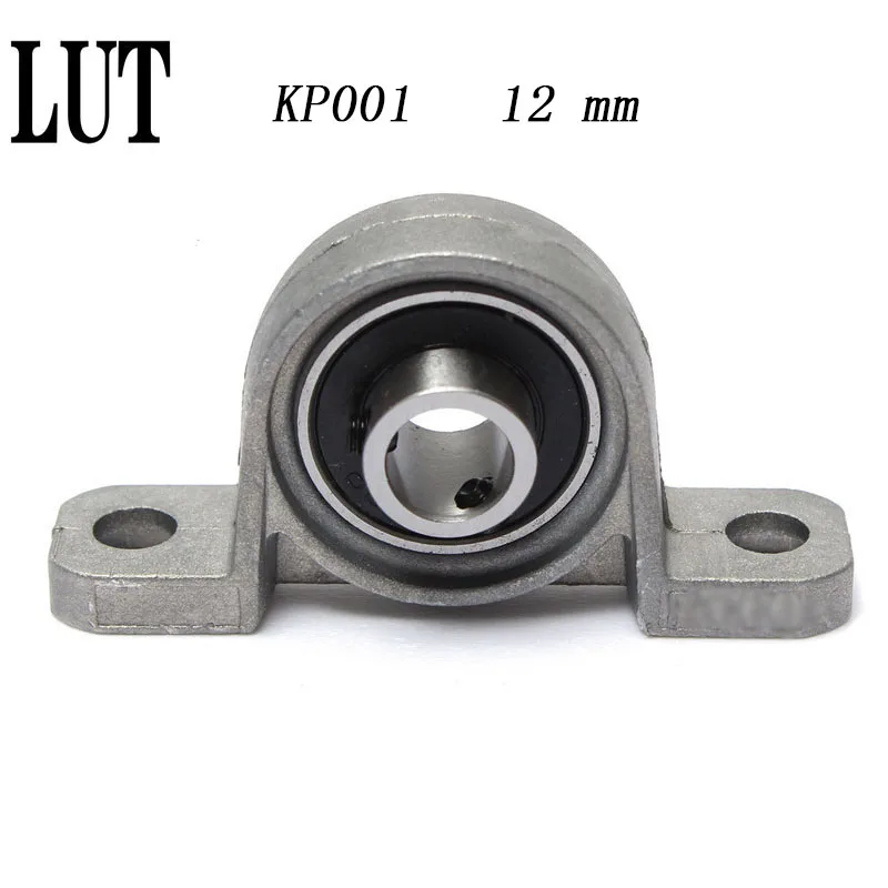 2pcs High quality Pillow Block Bore KP001 12mm Inner Diameter Zinc Alloy Metal Ball Bearing 12MM | Обустройство дома