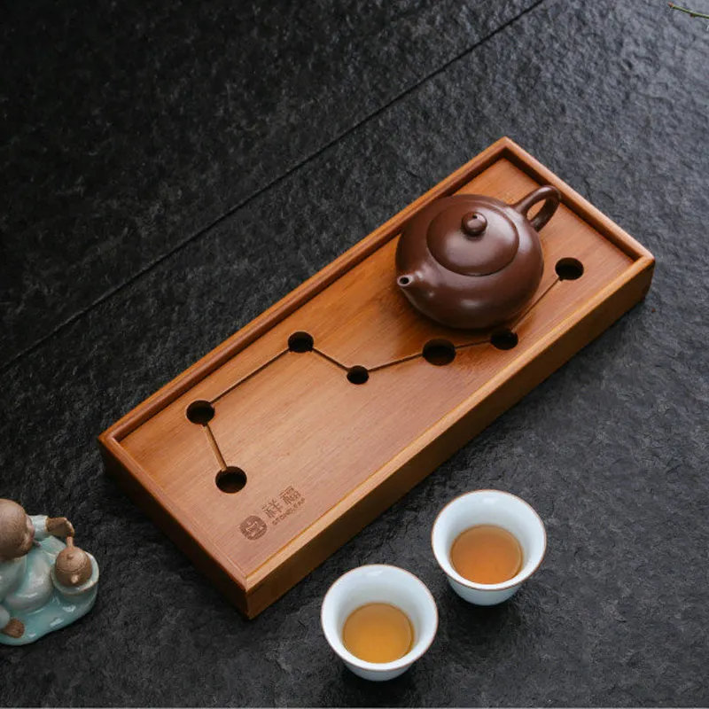 Бамбуковый чайный поднос King Tea Mall для китайского гунфу ча чайные принадлежности