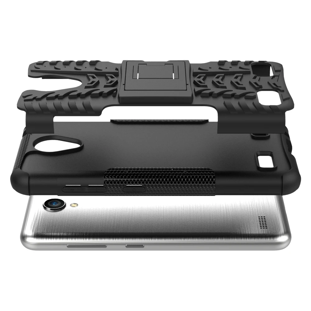 Coque For ZTE Blade A520 2017 Plastic Box Silicone TPU Bracket Mobile Phone Case A 520 BA520 Protector Cover Capa |