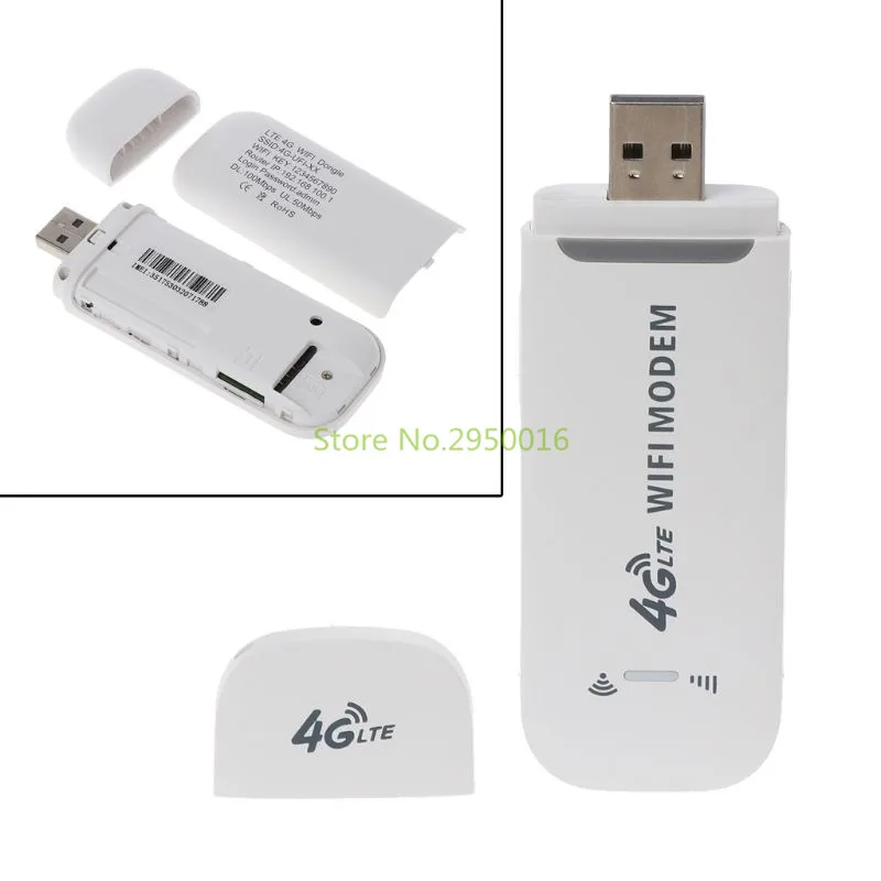 Сетевой USB модем 4G LTE с точкой доступа Wi Fi SIM картой беспроводной мини роутер для Win