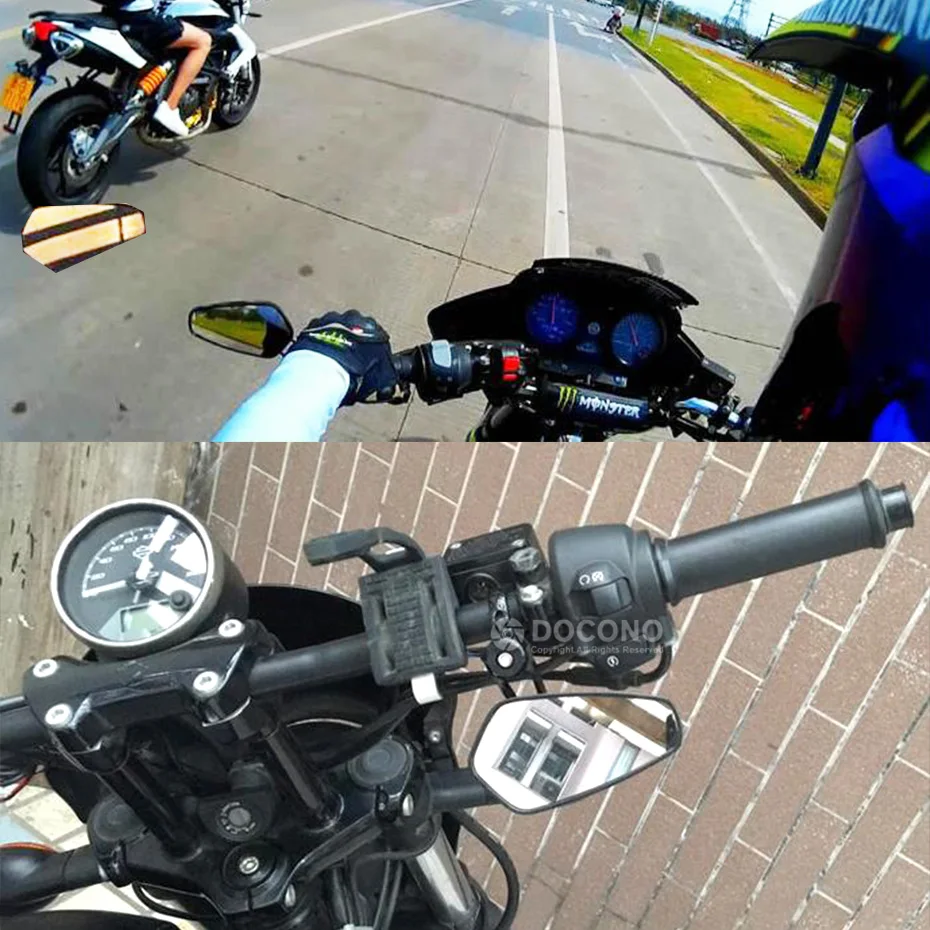 Мотоцикл 7/" 22 мм Руль конец боковые зеркала заднего вида для yamaha fz6 r6 fz1 r1 r25 xj6 xjr 1300 fz8 SJ6N XJ6 FZ6 SJ6S FZ6S