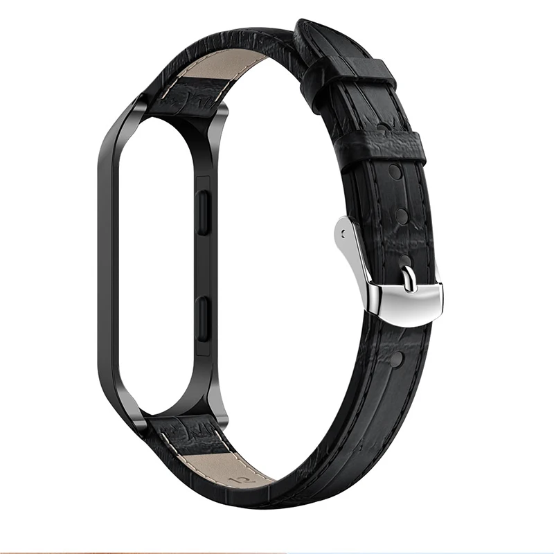 Для Mi Band 3 сменный ремешок многоцветные кожаные часы для Xiaomi Smartwatch Замена