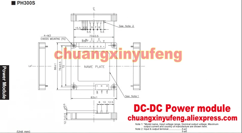 PH300S280-15 LAMBDA DC module DC-DC модуль питания DC280V-15V300W 20A конвертер | Электроника
