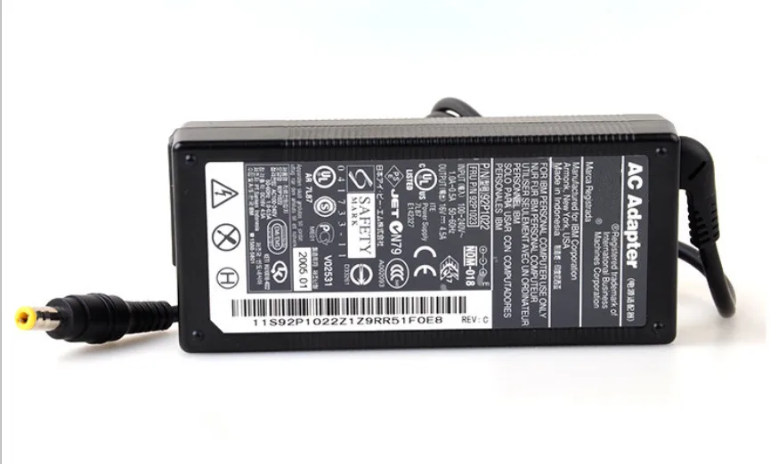Free Shipping 92P1022 92P1023 72W 16V 4.5A FOR THINKPAD T42 2374 2373 GENUINE LAPTOP ADAPTER CHARGER POWER SUPPLY | Электроника