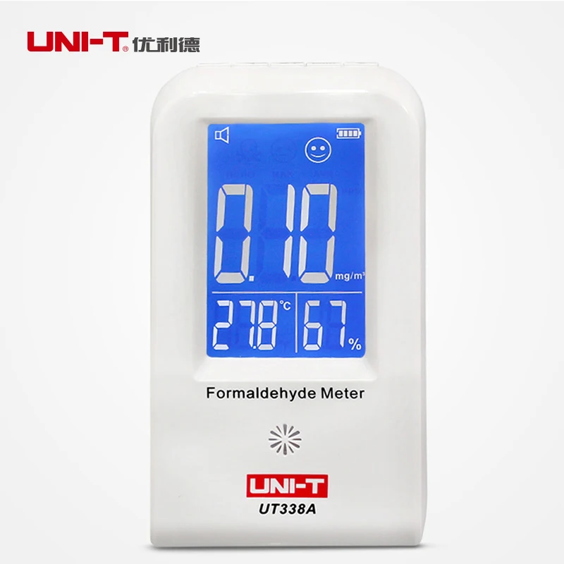 UNI-T UT338A Крытый формальдегида детектор ЖК-дисплей высокая точность формальдегид