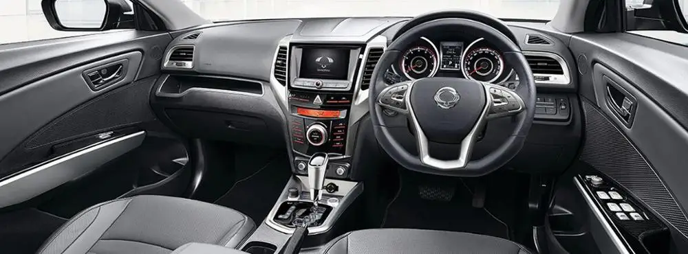 Автомобильный Встроенный Wi-Fi микрофон gps RDS Bluetooth радио AM FM Для SSANGYONG Tivoli- 7 дюймов Android 8,1