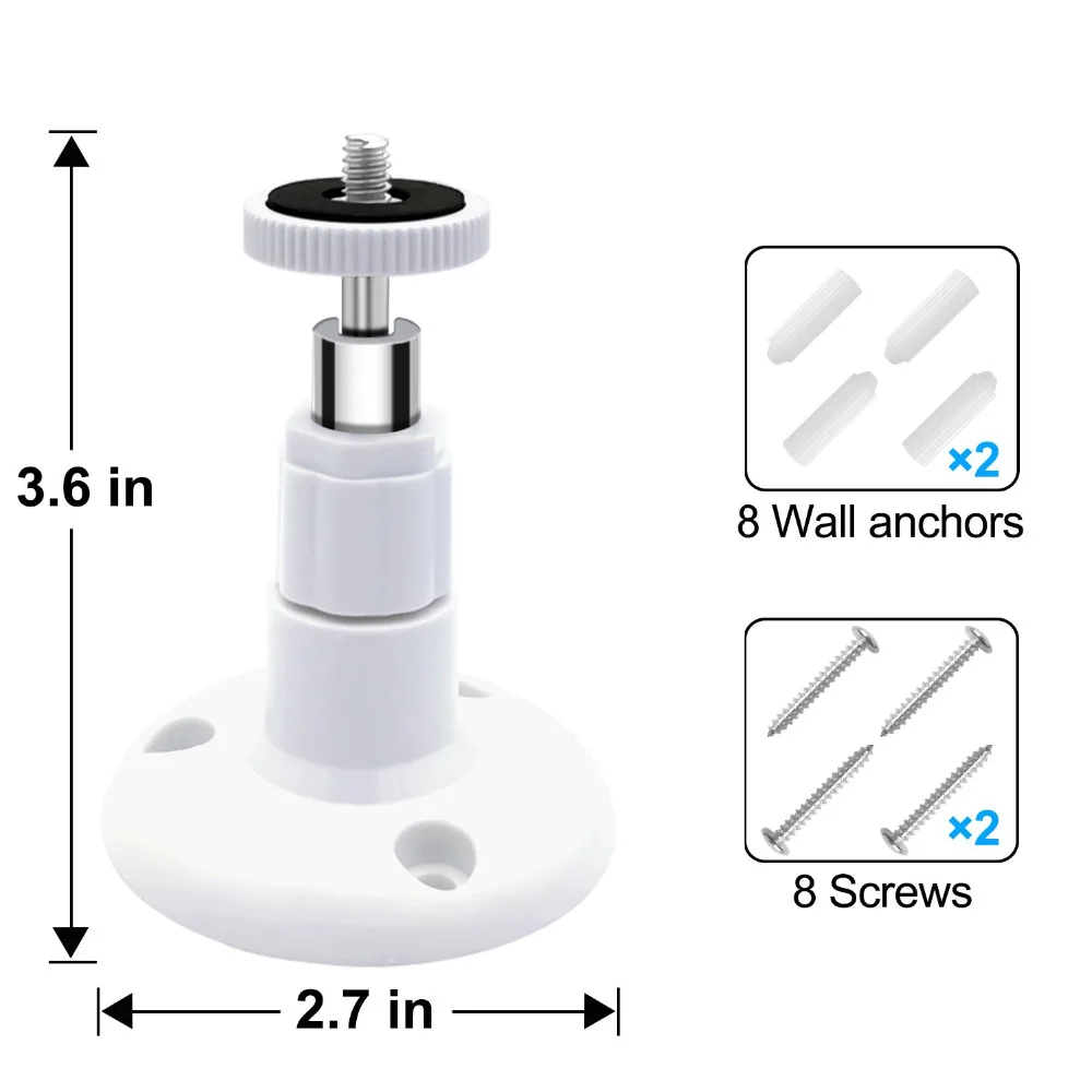 Настенный кронштейн для камеры XiaoMi Dafang и камеры Wyze Cam