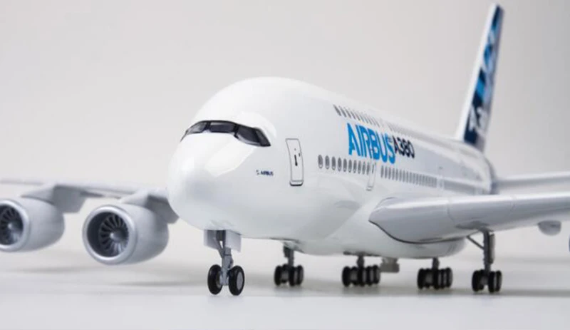 Около 43 см Boeing787 Airbus A380 самолет пластиковый Allory модель самолета EMIRATES ETIHAD QANTAS airфранция LUFTHANSA ANA AIRLINES