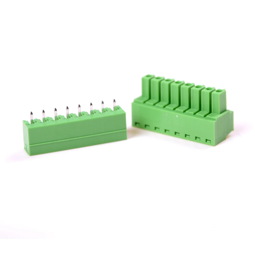 5 шт. 8 полюсов/8 Pin шаг PCB крепление винтовой клеммный блок разъем подходит PCBs 3 81