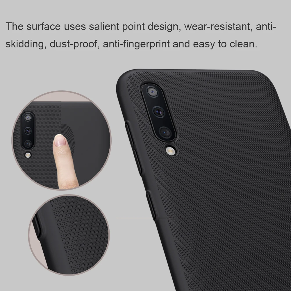 Для samsung Galaxy A50S A30S A70S A70 A60 A50 A40 A30 A10S Nillkin сверхматовый защитный чехол-накладка на заднюю панель для samsung S8 A90 A80 чехол