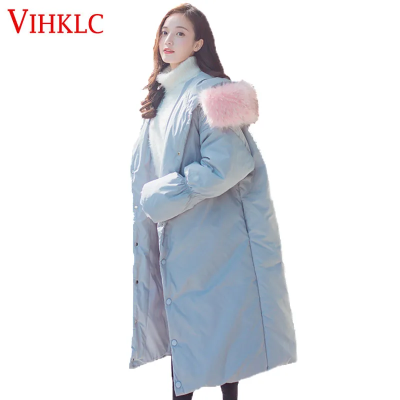 Для женщин зимние парки 2017 зимняя длинная детская одежда Повседневное теплая