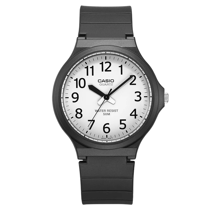 Casio студенческие Детские часы мужские с резиновой лентой Спортивные MW 240