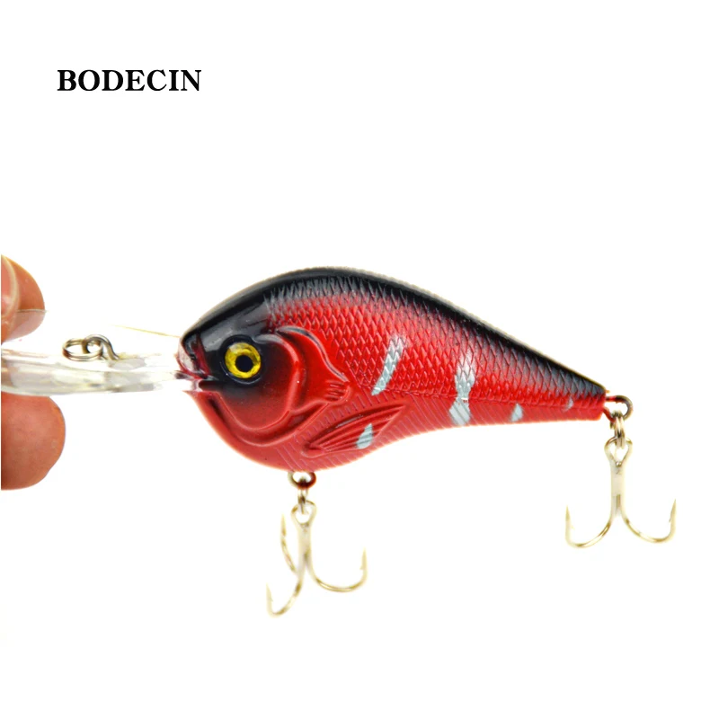 Рыболовная приманка 1 шт. искусственная блесна Кривошип для рыбы 3d глаз жесткая